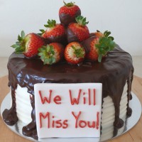 Farewell Cake - Strawberry Divine Cake